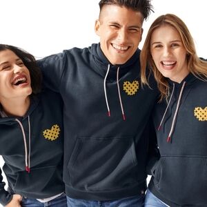 Chick Fil A I Love Waffle Fries Hoodie 2XL